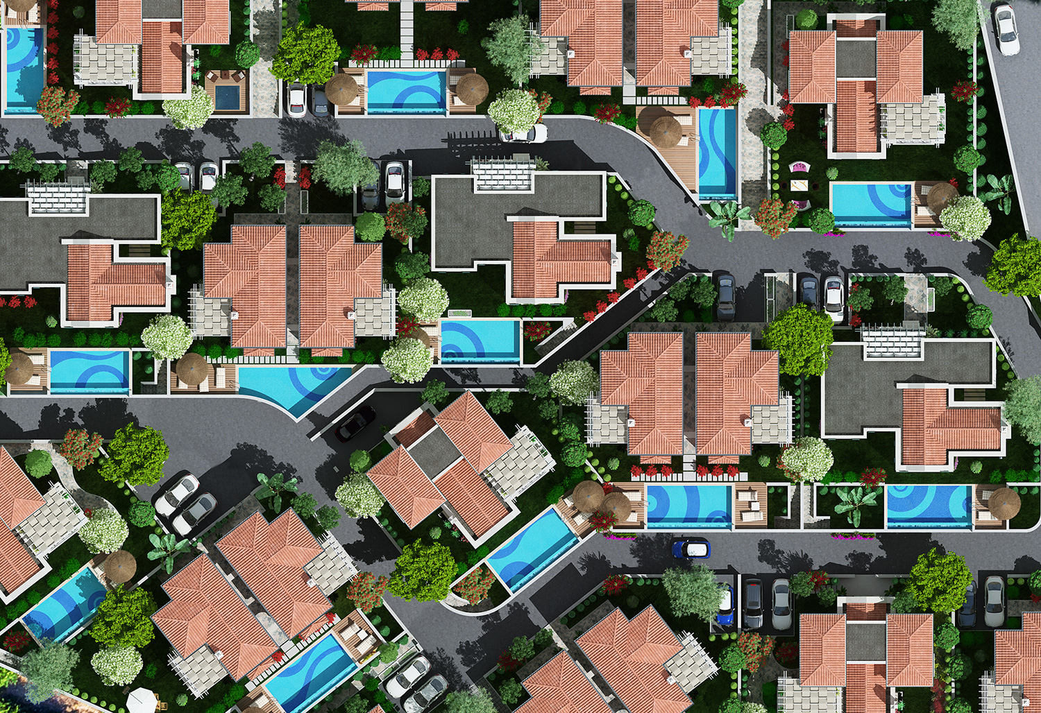 We started our housing project in Bodrum, Turkey