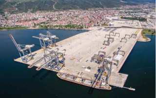 Complete Construction of DP WORLD Yarımca Container Port, Pillar Quay Cons